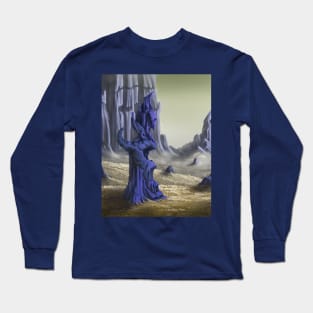 No Man's Sky alien landscape Long Sleeve T-Shirt